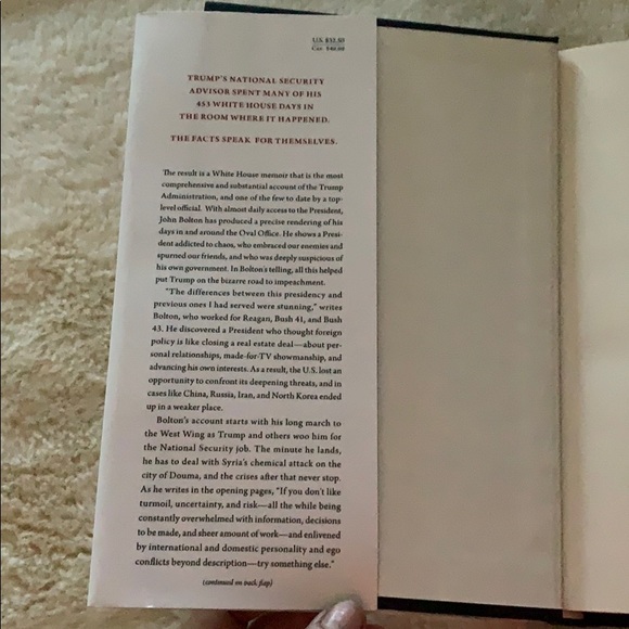 The Room Where it Happened Book - Picture 2 of 4